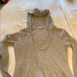 Athleta Hooded tunic sweater